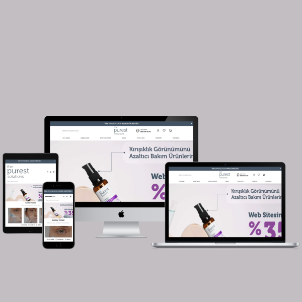 E-Ticaret Web Paketi The Purest